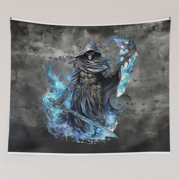 Item preview, The Hooded Reaper – Swords of Dark Justice designed and sold by MysticOzzy.
