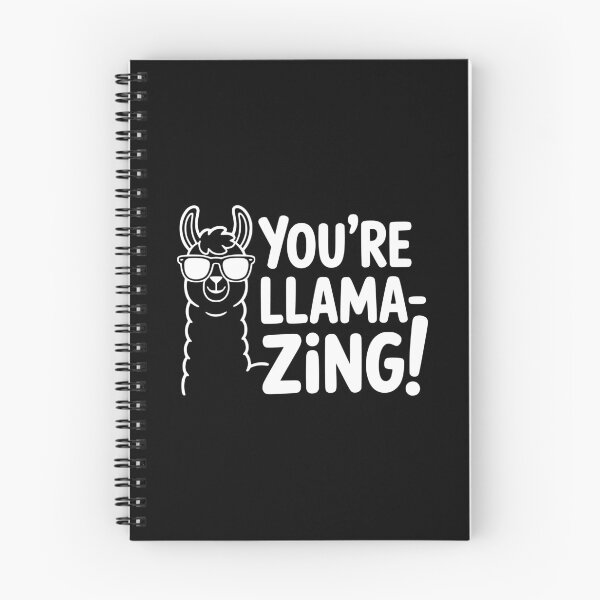 Item preview, You're llamazing! Funny Llama Pun designed and sold by PMCreative.