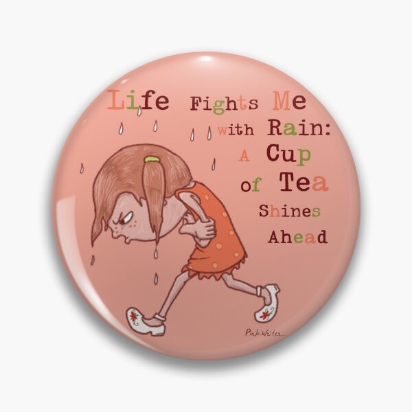 Item preview, Cute Girl Shivering in Rainy Adventure designed and sold by Pink Writer.