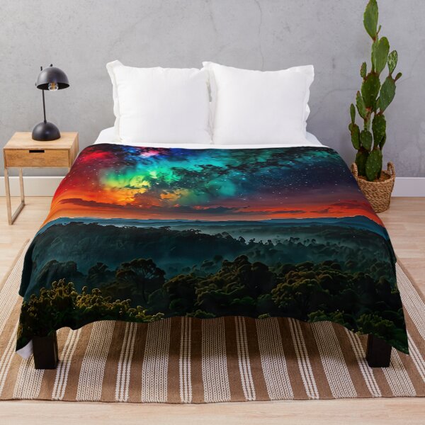 Item preview, Cosmic Valley at dusk designed and sold by PixelParadies.