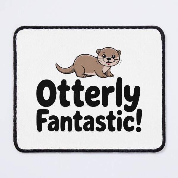 Item preview, Otterly Fantastic! Cute Otter Pun designed and sold by PMCreative.