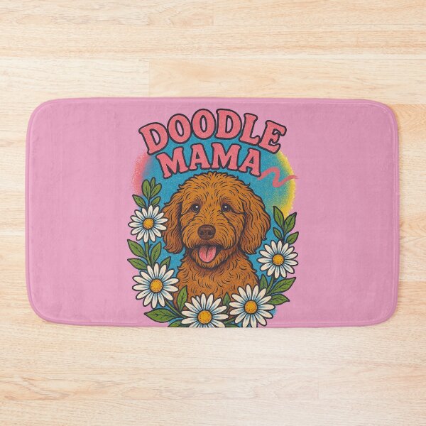 Item preview, Doodle Mama Retro Dog Lover Pet Parent Style designed and sold by FrictionMaxxing.