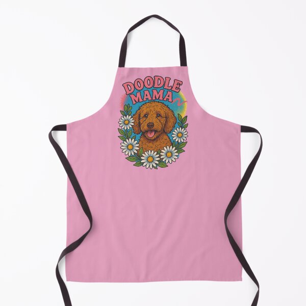Item preview, Doodle Mama Retro Dog Lover Pet Parent Style designed and sold by FrictionMaxxing.