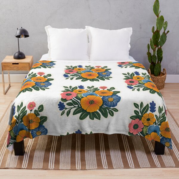 Item preview, Retro flowers designed and sold by MendaciousMina.