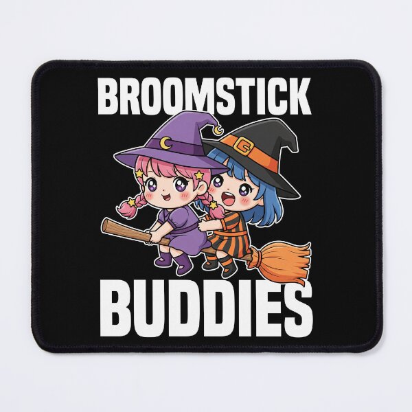 Item preview, BROOMSTICK BUDDIES - WITCH HALLOWEEN designed and sold by KEF Custom.