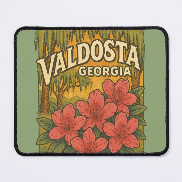 Item preview, Valdosta Georgia Retro Southern City Pride designed and sold by FrictionMaxxing.