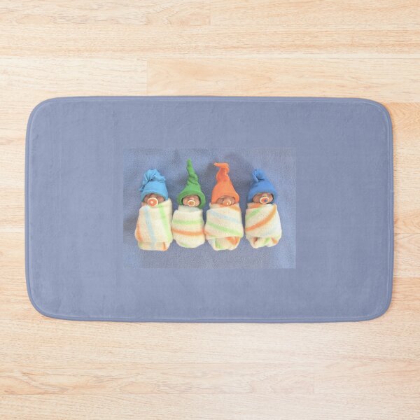 Item preview, Sculpted BABIES with Elf Hats and Soothers, Polymer Clay, Swaddled Infants designed and sold by JoyfulWhimsy.