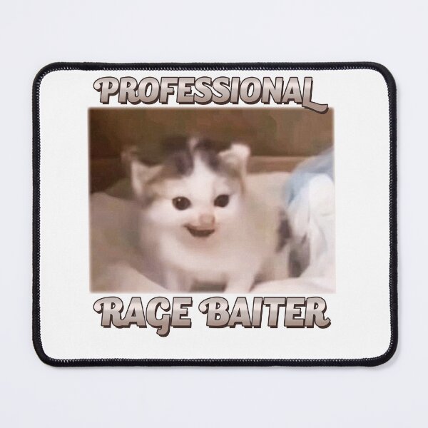 Item preview, Funny Rage Bait Cat Meme designed and sold by AShanDome.