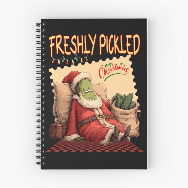 Item preview, Freshly Pickled Christmas Pickle Santa Funny Design designed and sold by MTJ-Mushrooms.
