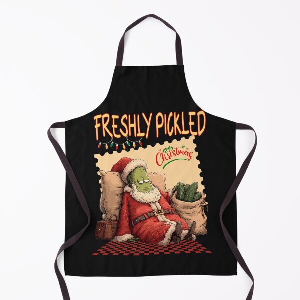 Item preview, Freshly Pickled Christmas Pickle Santa Funny Design designed and sold by MTJ-Mushrooms.