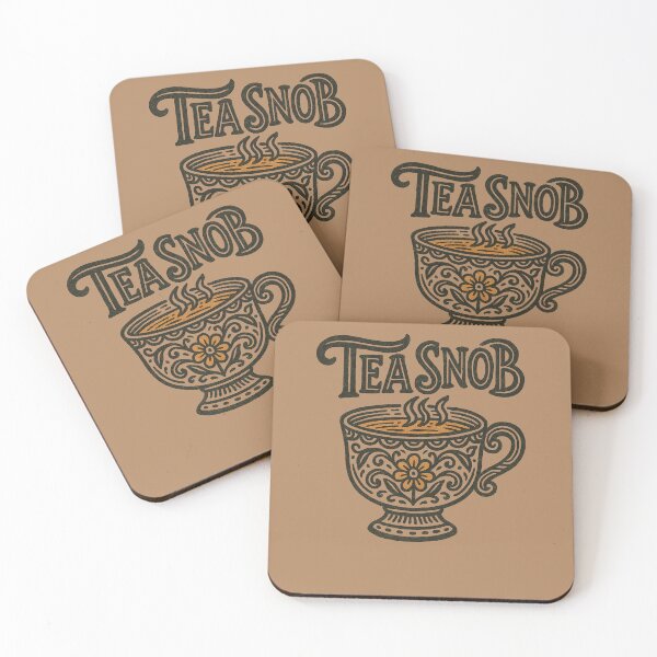 Item preview, Tea Snob Funny Retro Tea Lover Design designed and sold by FrictionMaxxing.
