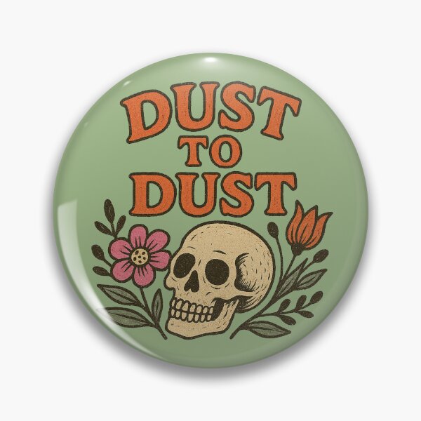 Item preview, Dust to Dust Skull Gothic Dark Art Design designed and sold by Boog Monst .