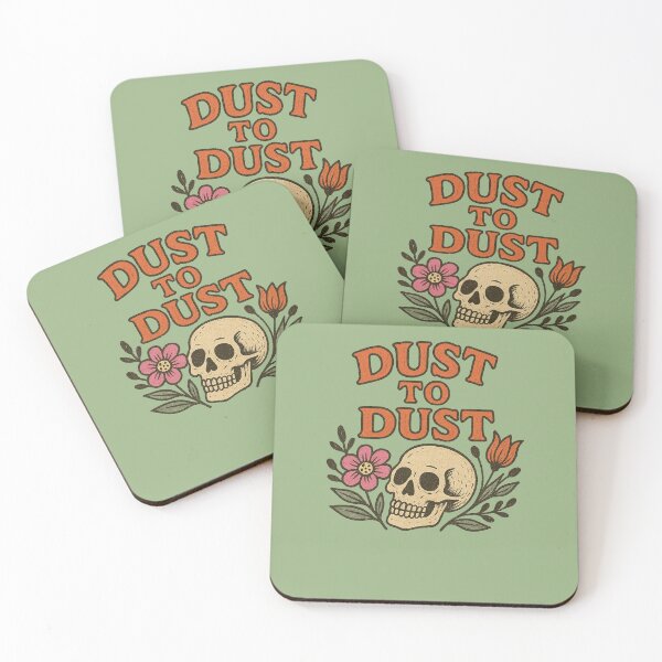 Item preview, Dust to Dust Skull Gothic Dark Art Design designed and sold by FrictionMaxxing.