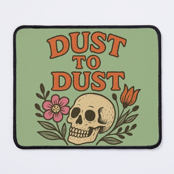 Item preview, Dust to Dust Skull Gothic Dark Art Design designed and sold by FrictionMaxxing.