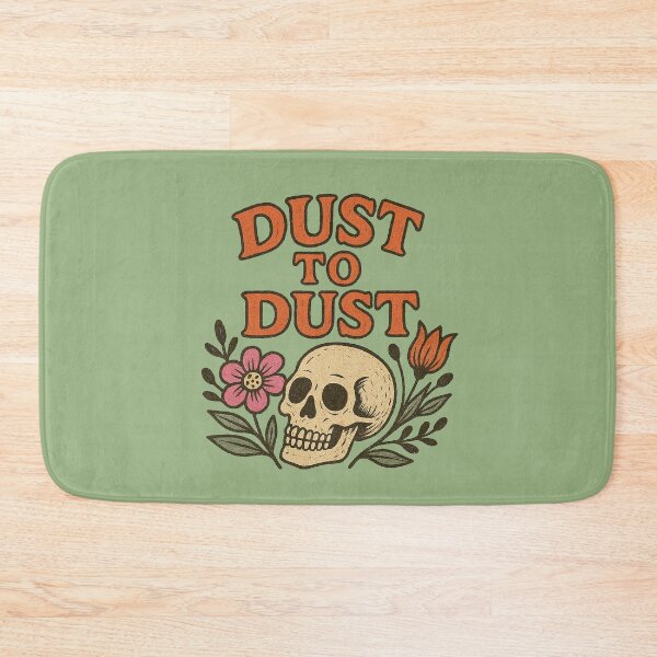 Item preview, Dust to Dust Skull Gothic Dark Art Design designed and sold by FrictionMaxxing.