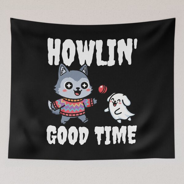 Item preview, HOWLIN' GOOD TIME - WEREWOLF HALLOWEEN designed and sold by KEF Custom.