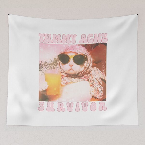 Item preview, Funny Meme Tummy Ache Survivor designed and sold by AShanDome.