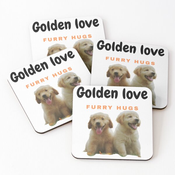 Item preview, Cute Golden retriever sticker  designed and sold by Mariam Imran.
