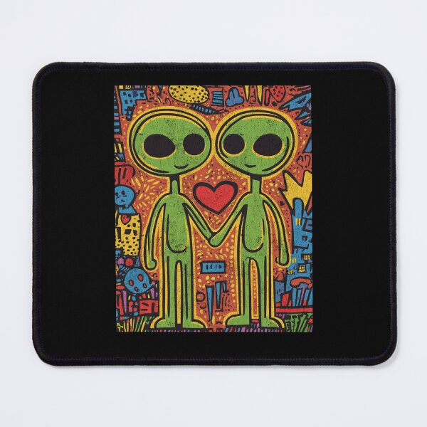 Item preview, Alien Connection Pop Art designed and sold by Mystikos Art.