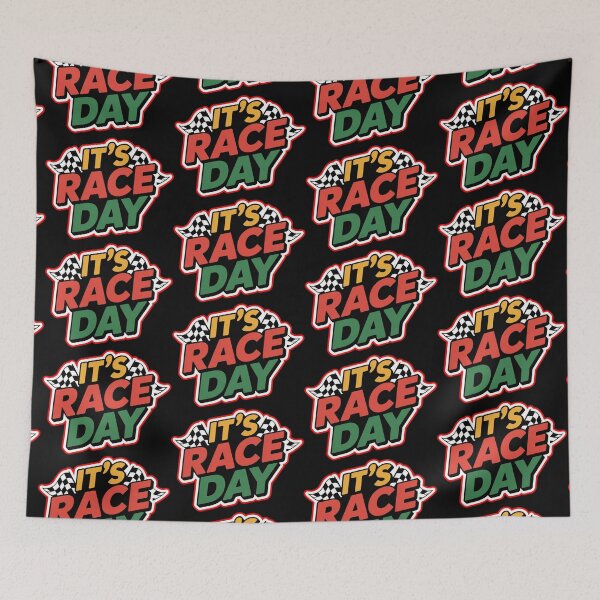 Item preview, It's Race Day designed and sold by ZooStateofMind.