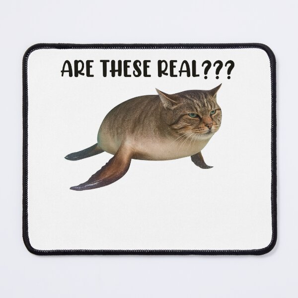 Item preview, Funny Meowmaid Meme Cat designed and sold by AShanDome.