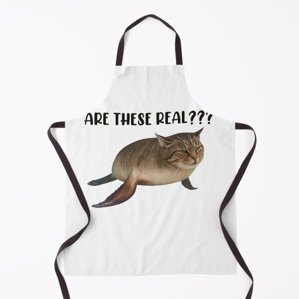 Item preview, Funny Meowmaid Meme Cat designed and sold by AShanDome.