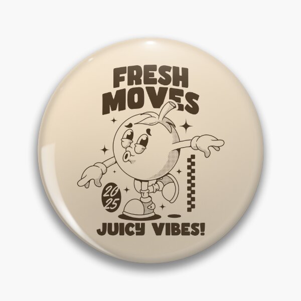 Item preview, Fresh Moves Juicy Vibes Retro Fruit Character designed and sold by adipra.