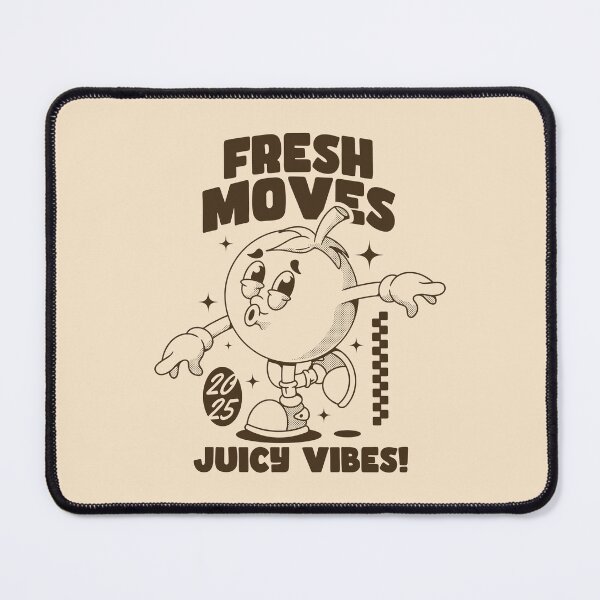 Item preview, Fresh Moves Juicy Vibes Retro Fruit Character designed and sold by adipra.