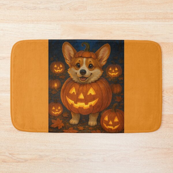 Item preview, Corgi: Pumpkin dog designed and sold by Green Seeker.