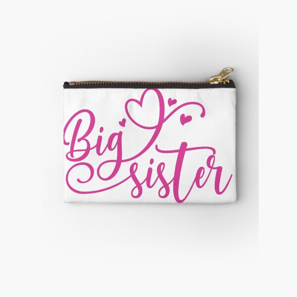 Item preview, Big Sister Script Typography with Cute Hearts – for Sisters designed and sold by Rhu Creations.