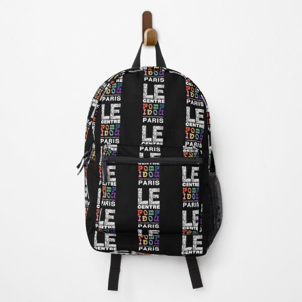 Item preview, Paris Pompidou Poster | Rainbow Modern Art Museum Souvenir designed and sold by Parasocialite.