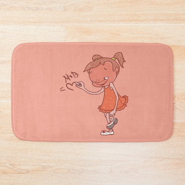 Item preview, A Cute Blushing Girl Scribbling Love Confession designed and sold by Pink Writer.