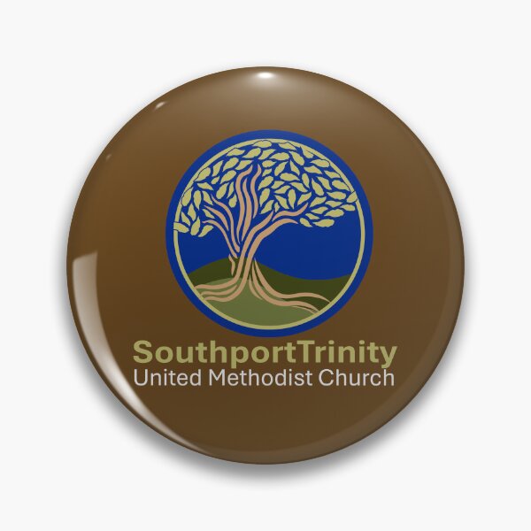 Item preview, TUMC vertical logo for DARK colors CS designed and sold by SouthportTrinityUMC.