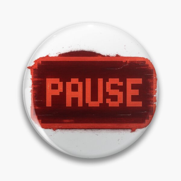 Item preview, Pause Button Broken Since 1993 - Retro Gamer Humor designed and sold by TONSNAP.