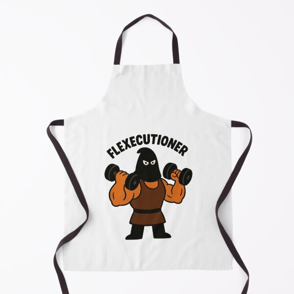 Item preview, Flexecutioner – Medieval Gym Humor Cartoon designed and sold by Enea Kelo.