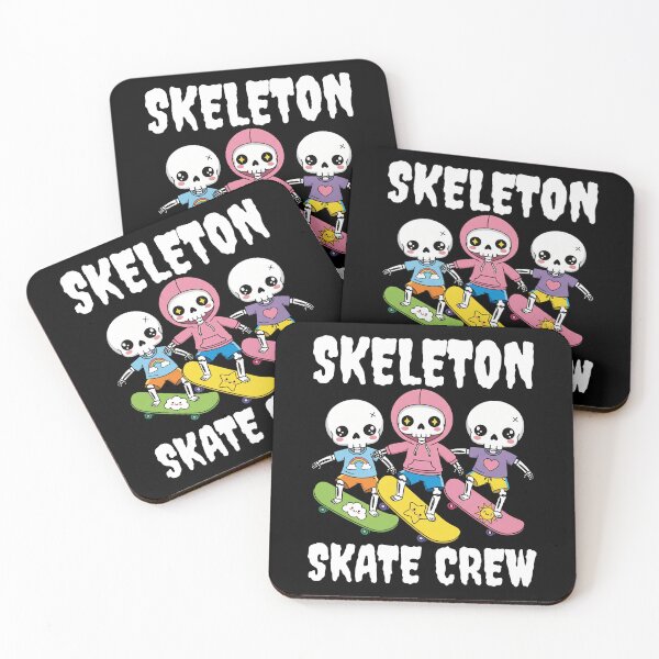 Item preview, SKELETON SKATE CREW - SKELETON HALLOWEEN designed and sold by KEF Custom.
