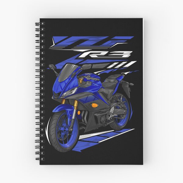 Item preview, Yamaha YZF-R3 2019 (Team Yamaha Blue) for Motorcycle Riders designed and sold by MotoApparelHub.