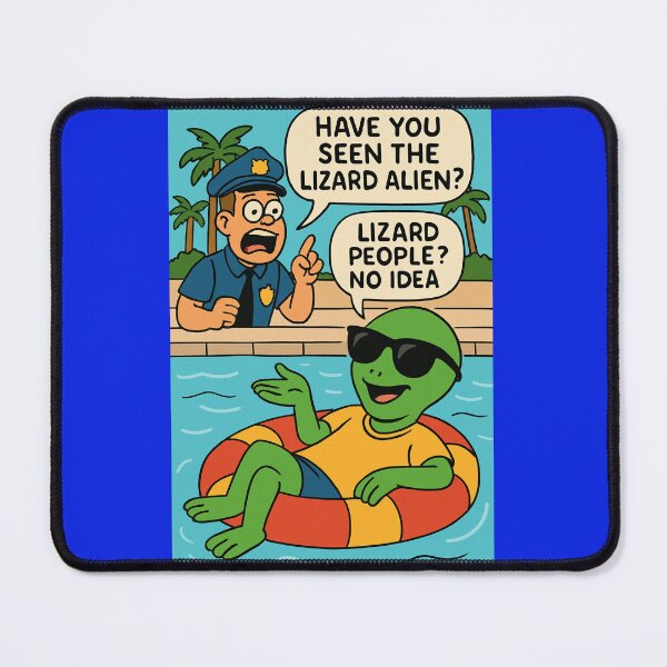 Item preview, Lizard people design, funny joke designed and sold by Gazmerch.