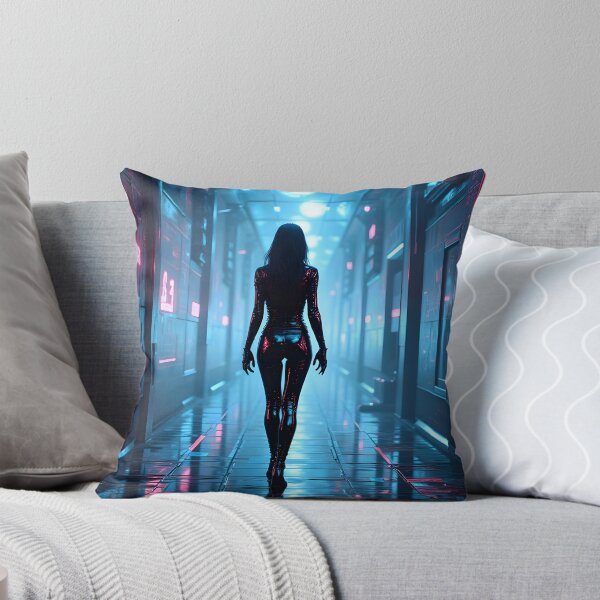 Item preview, Neon Corridor: The Cybernetic Journey designed and sold by oanaunciuleanu.