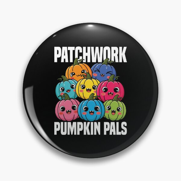 Item preview, PATCHWORK PUMPKIN PALS - PUMPKIN HALLOWEEN designed and sold by KEF Custom.