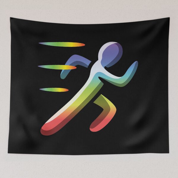 Item preview, djcSpeedRainbow(BlackBackground) designed and sold by DJCarmichael.