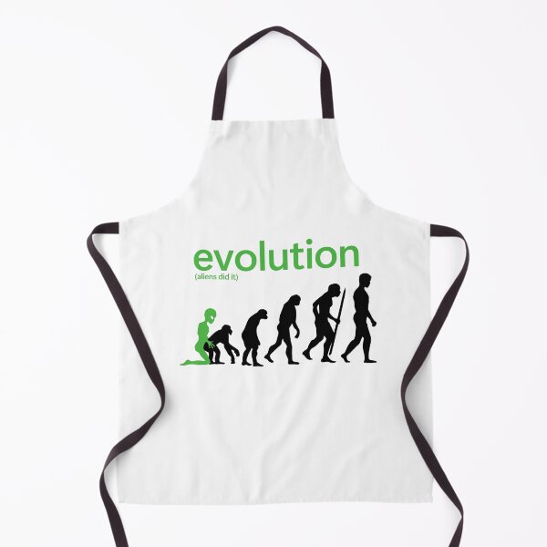 Item preview, Evolution (Aliens Did It) on white designed and sold by shitpostee.