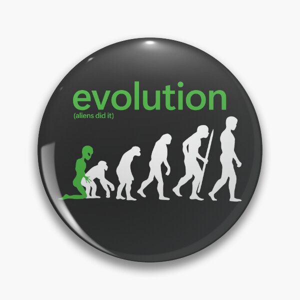 Item preview, Evolution (Aliens Did It) designed and sold by shitpostee.