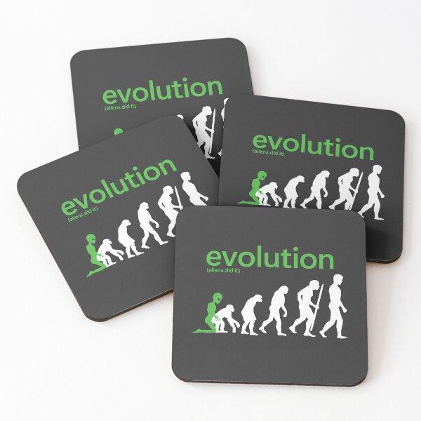 Item preview, Evolution (Aliens Did It) designed and sold by shitpostee.