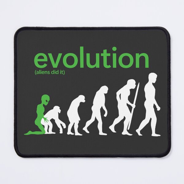 Item preview, Evolution (Aliens Did It) designed and sold by shitpostee.