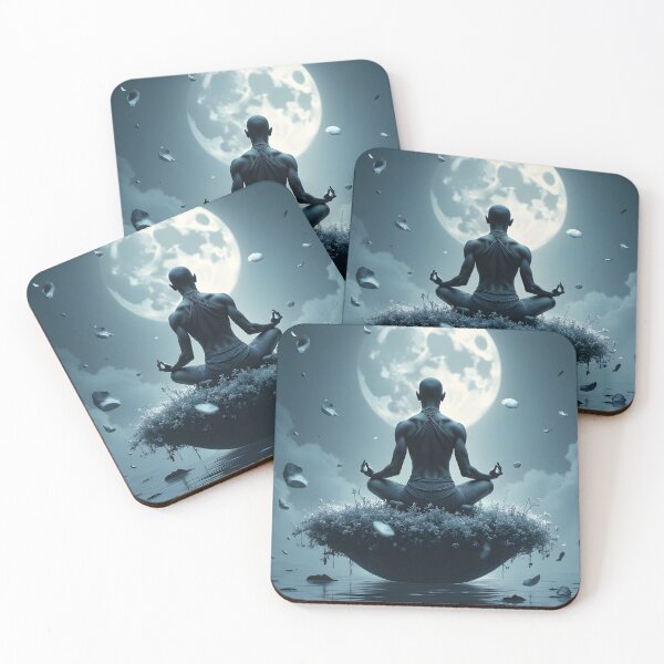 Item preview, Serenity in Lunar Meditation designed and sold by oanaunciuleanu.