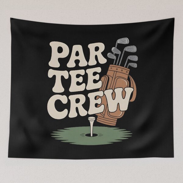 Item preview, Par Tee Crew Squad Golf Lover designed and sold by Redgiant87x.
