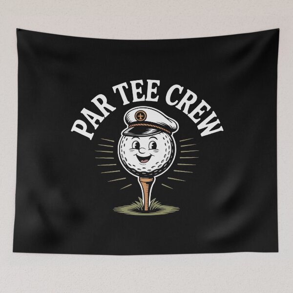 Item preview, Par Tee Crew Squad Golf Lover designed and sold by Redgiant87x.