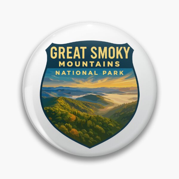 Item preview, Great Smoky Mountains National Park Retro Sticker designed and sold by Ismeal Von.