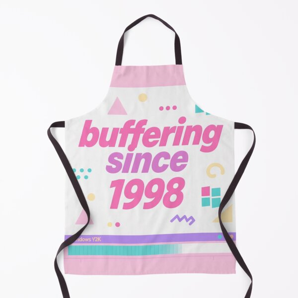Item preview, Buffering Since 1998 – Retro Y2K Pastel Vibes designed and sold by NaMieSz.